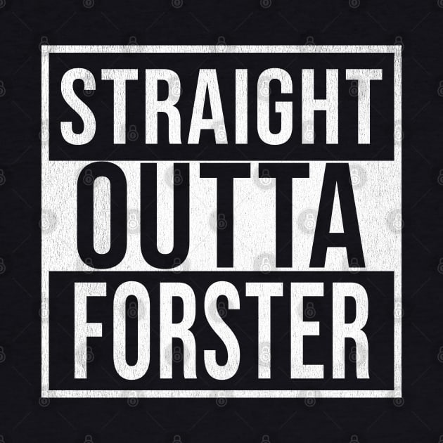 Straight Outta Forster - Gift for Australian From Forster in New South Wales Australia by Country Flags
